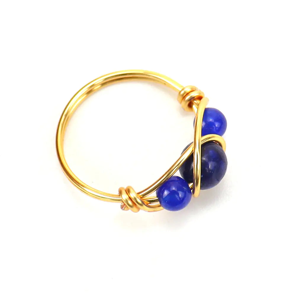 Adjustable Handmade Crystal Ring for Women