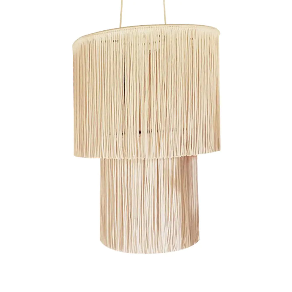 Bohemian Tapestry Lampshade - Handmade Nordic Decor