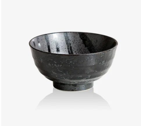Japanese Handmade Mino Yaki Rice Bowl - Ceramics