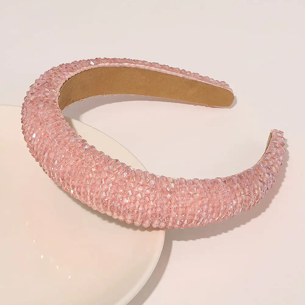 Handmade Sponge Wide Brim Headband