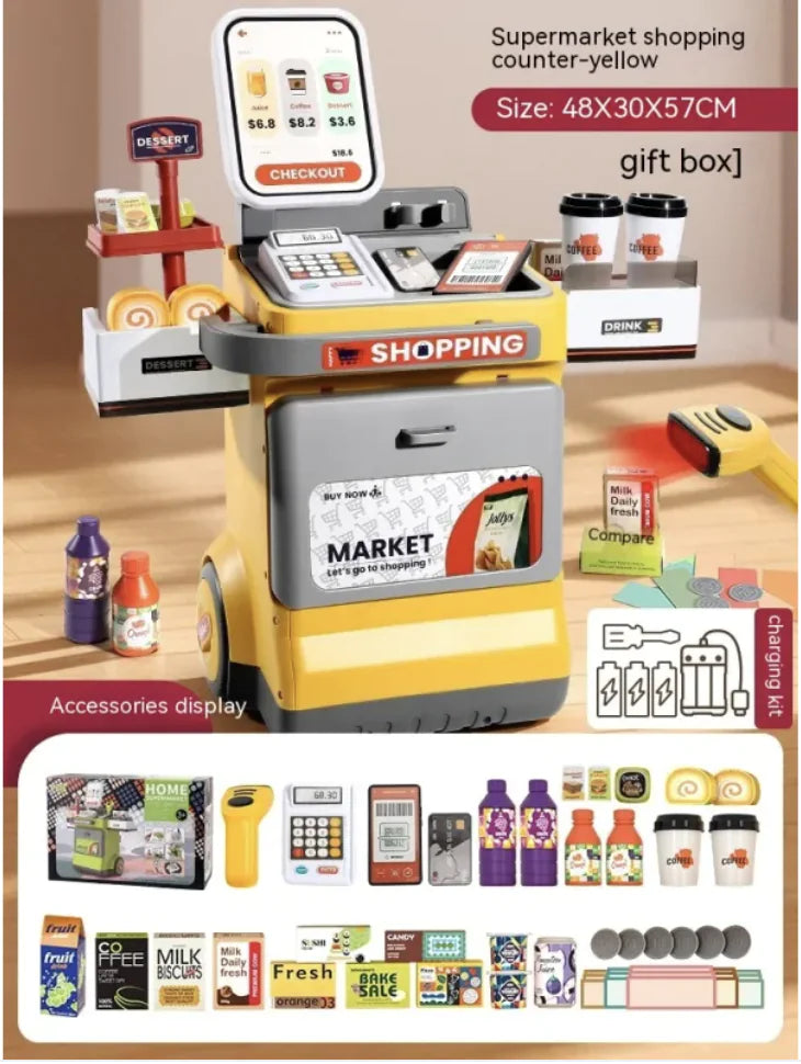 Kids’ Vending Machine & Cash Register Play Set