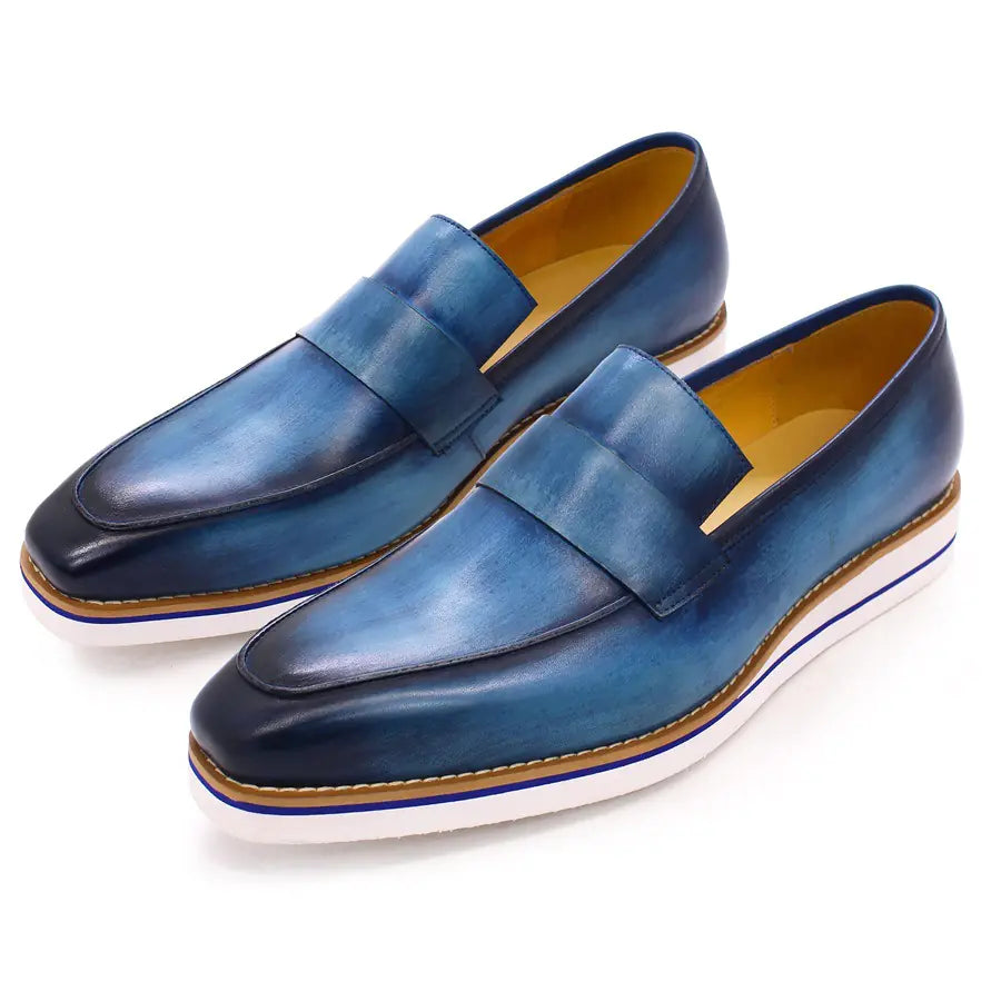 Men's Handmade Leather Casual Shoes
