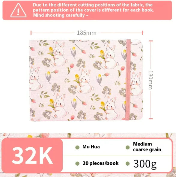 Feiluniao Handmade Watercolor Sketchbook