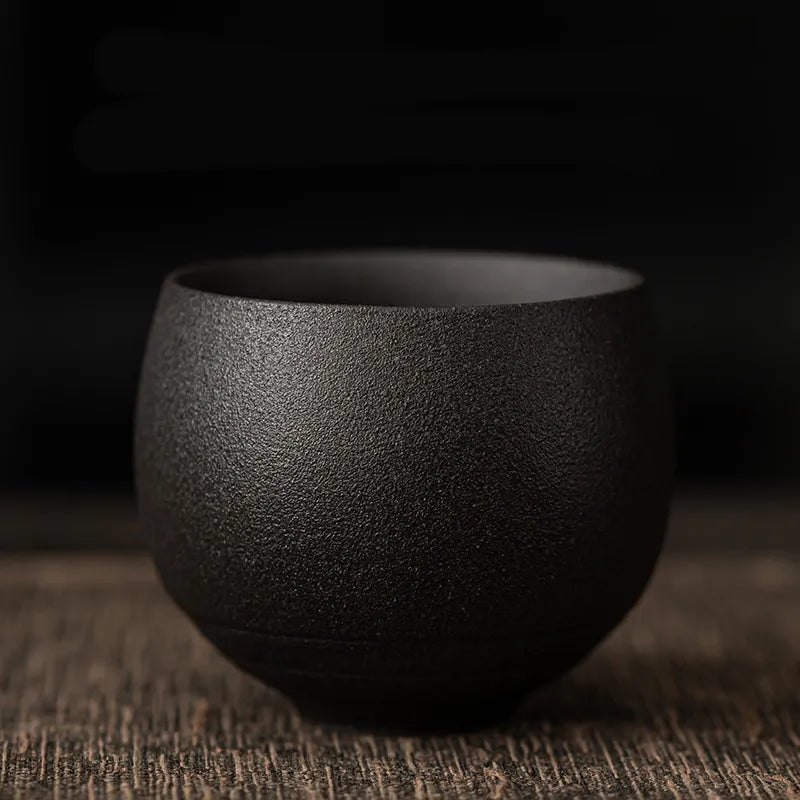 Japanese Handmade Coarse Pottery Tea Cup
