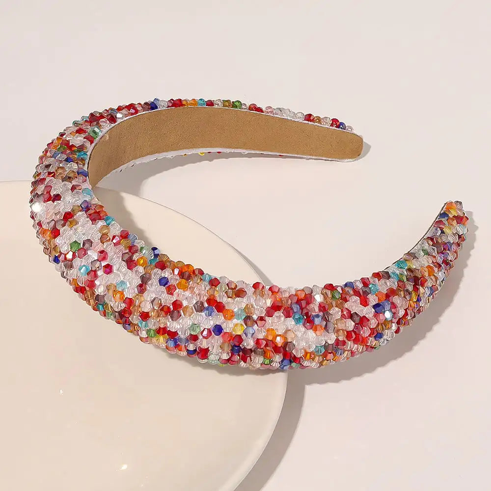 Handmade Sponge Wide Brim Headband