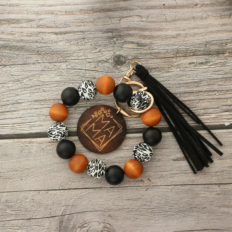 Handmade Fashion Tassel Bracelet Keychain