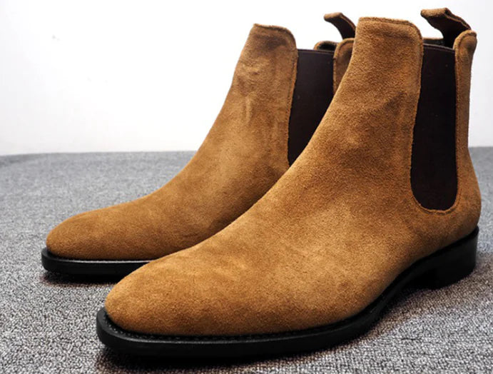 Men's Retro Handmade Genuine Leather Boots