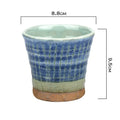 Handmade Stoneware Mug with Underglaze Finish