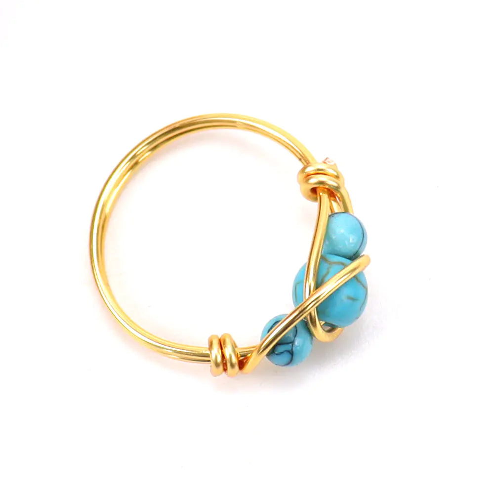 Adjustable Handmade Crystal Ring for Women